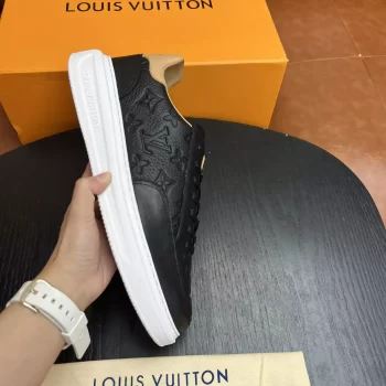 LV Beverly Hills Sneaker Black Monogram Leather - LSVT042