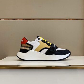 Burberry Regis Check Lace-Up Sneaker - Bbr14