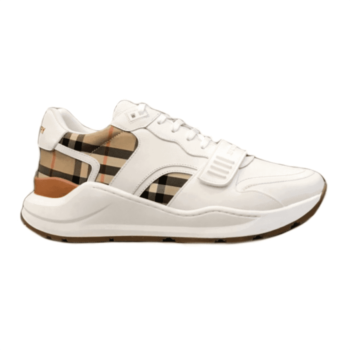 Burberry Regis Check Lace-Up Sneaker - Bbr11