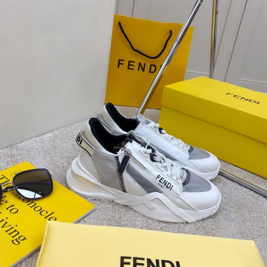 Fendi Zip Running Style Sneakers - Fd011