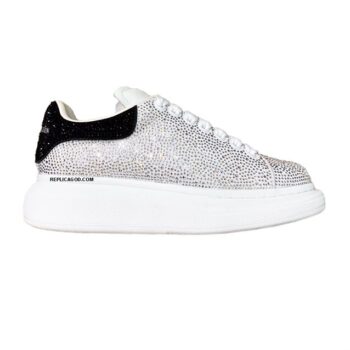 Alexander Mcqueen Crystal-Embellished Low-Top Sneakers - Am127