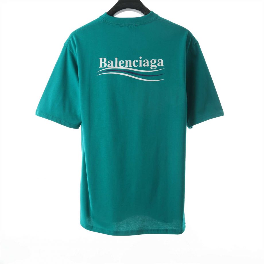 Balenciaga Classic Green Coke Short Sleeve - BB010