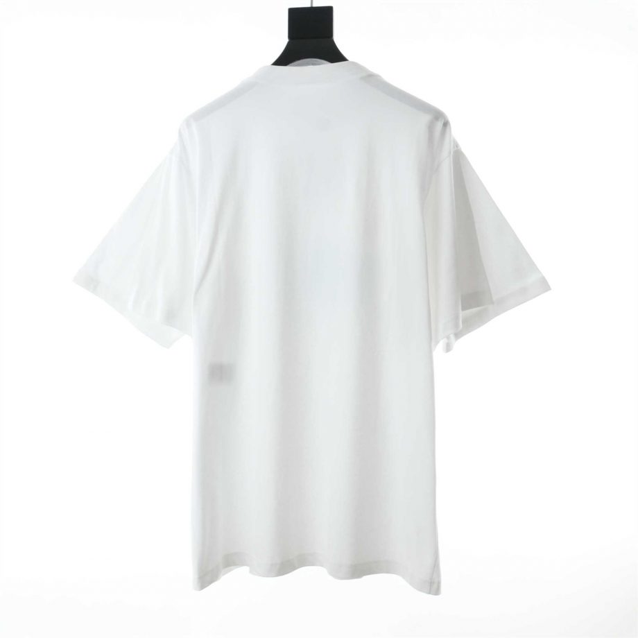 Balenciaga Earth-Print Layered T-Shirt - BB021