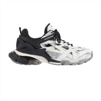 Balenciaga Track 2 Sneakers In Black And White - Bb094