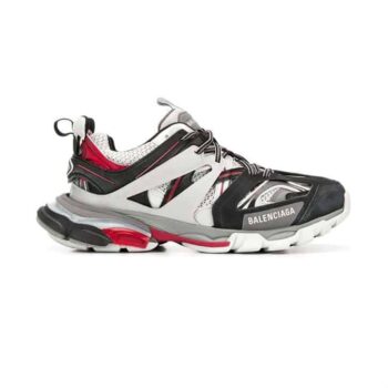 Balenciaga Track 3 Sneakers In Black, White And Red - Bb024