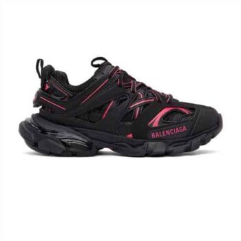 Balenciaga Track 3.0 Sneakers In Black And Pink - Bb078