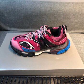 Balenciaga Track 3.0 Sneakers In Blue And Pink - Bb116