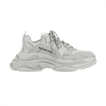 Balenciaga Triple S Sneakers In Grey - Bb087