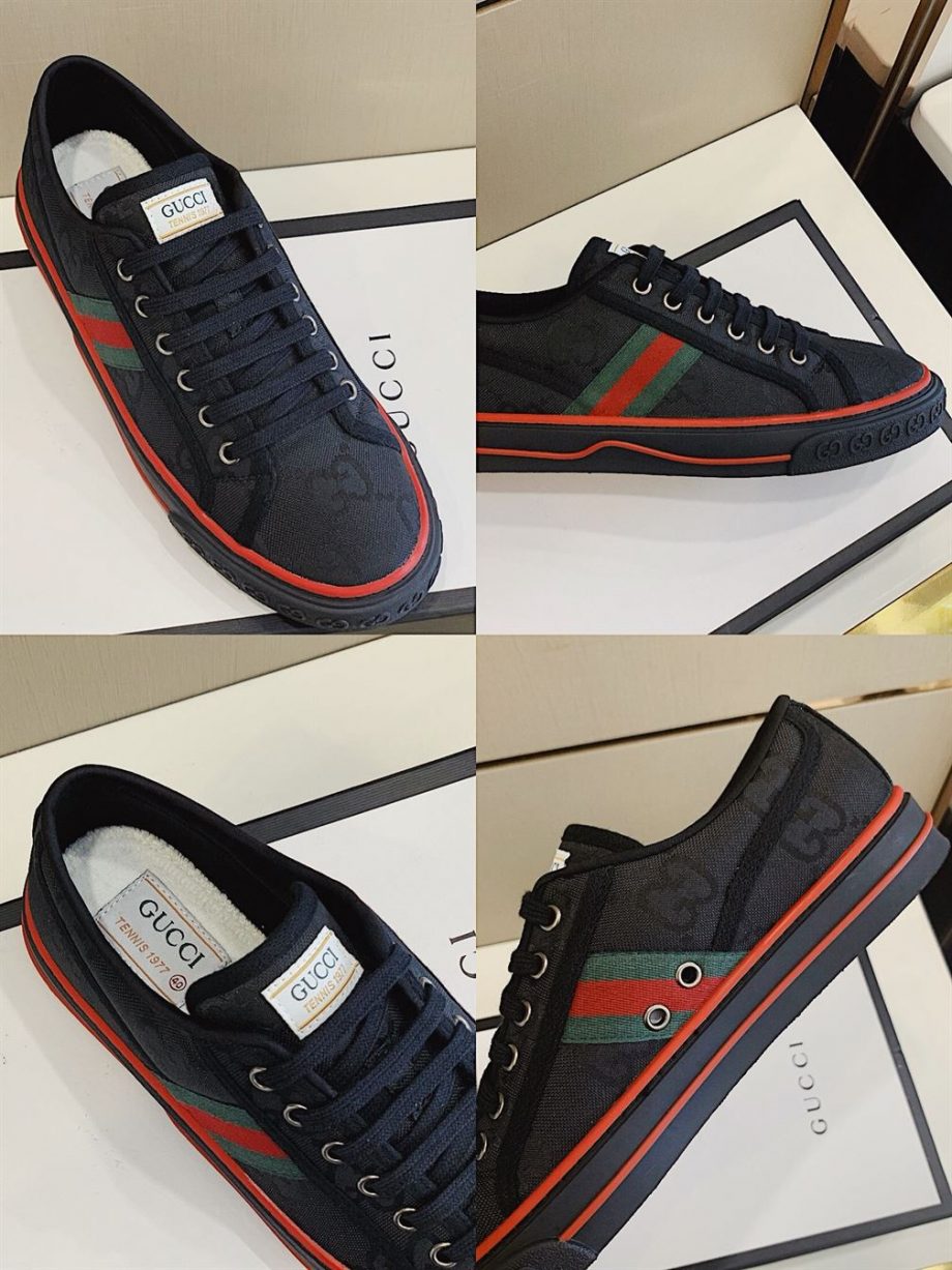 Black Gucci Off The Grid Low Top Sneaker - Gcc043