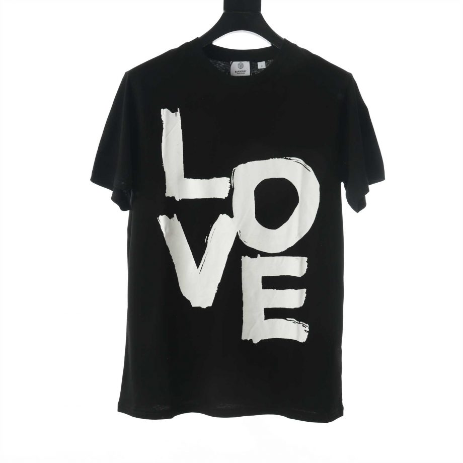 Burberry Love Print Oversized T-Shirt - BBR008