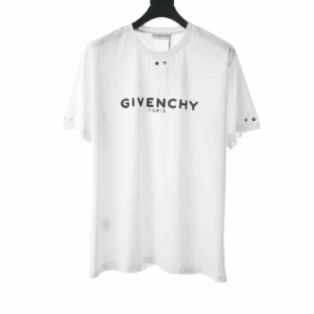 Givenchy T-Shirt With Metallic Details - GIVS005
