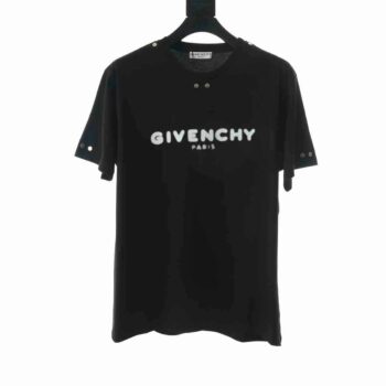 Givenchy T-Shirt With Metallic Details - GIVS006