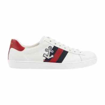 Gucci Ace Embroidered Low-Top Sneakers - Gcc048