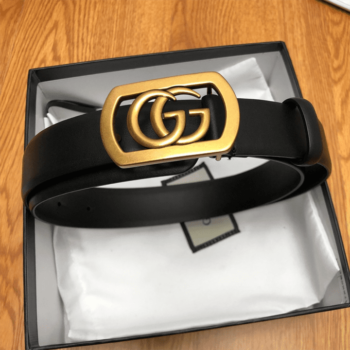 Gucci Belt With Framed Double G Buckle - BG27