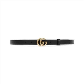 Gucci Black GG Marmont Belt 30MM - BG01