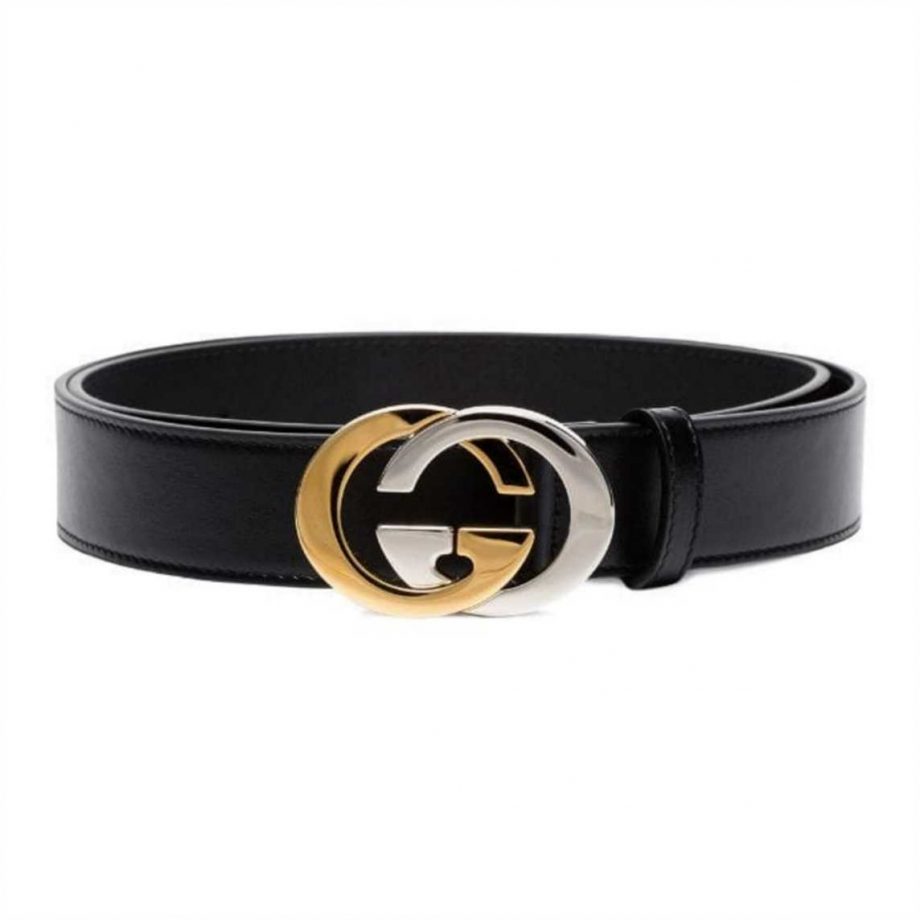 Gucci Gg Leather Logo Belt - BG25