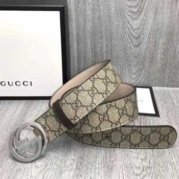 Gucci Gg Supreme Belt With G Buckle - BG16