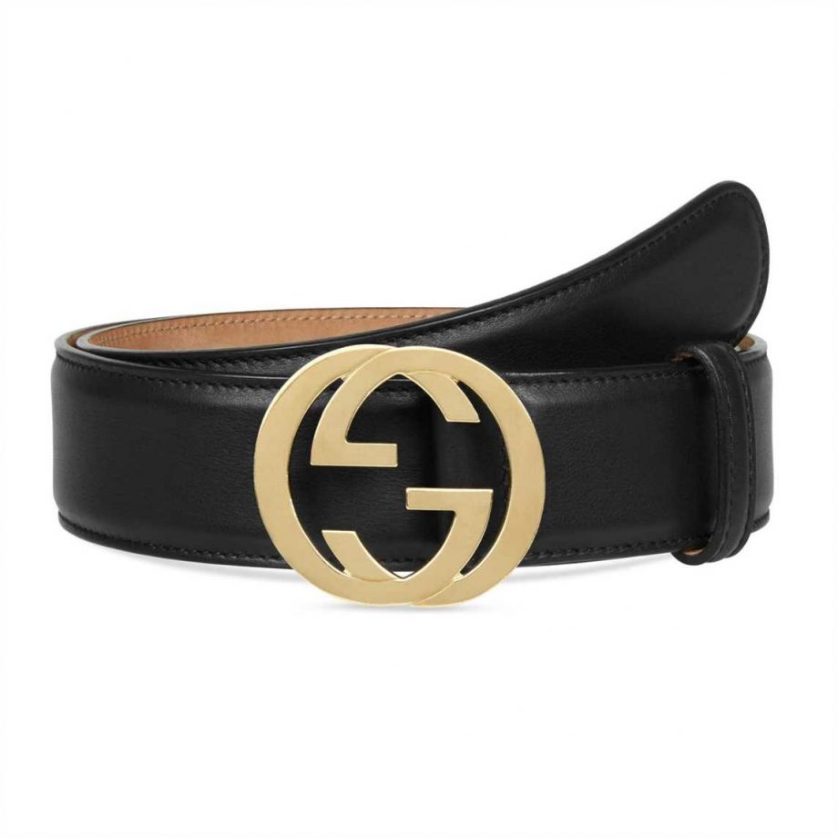 Gucci Interlocking-G Leather Belt - BG41