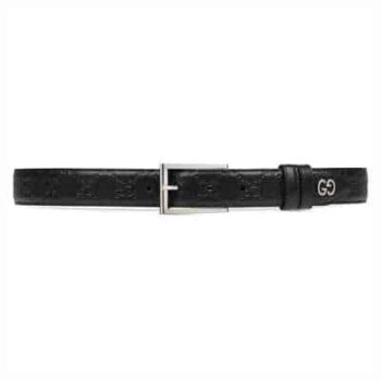 Gucci Signature Belt With GG Detail - BG39