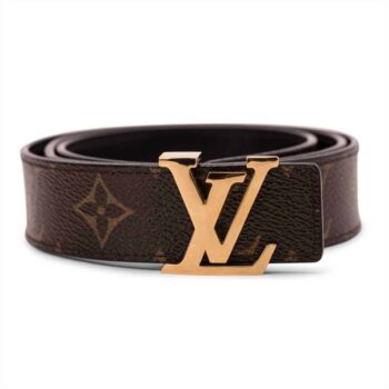 Louis Vuitton Belt Initiales Reversible Monogram 1w Noir Back/Brown - LBT069