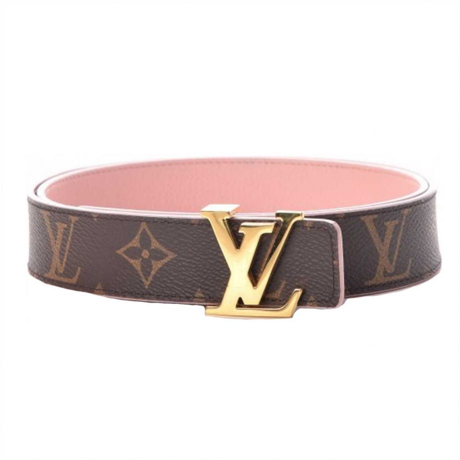 Louis Vuitton Belt Lv Initiales Reversible Monogram Rose Poudre - LBT070