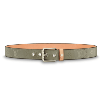 Louis Vuitton Belt Voyager Monogram 35mm Grey - Available with prices $110-$130.
