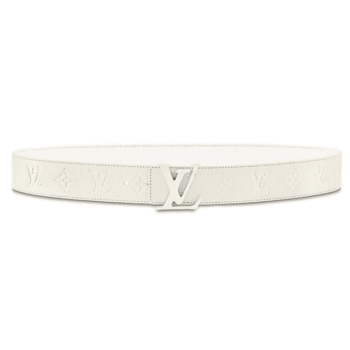 Louis Vuitton Monogram Powder White Initiales 40mm Belt - LBT008