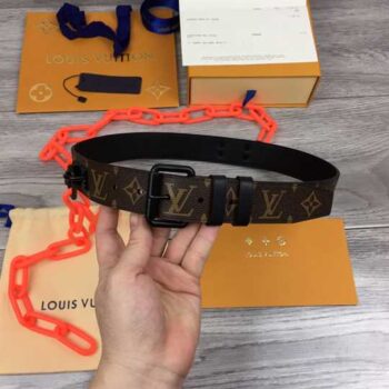 Louis Vuitton Signature 35mm Belt Monogram Canvas - LBT035