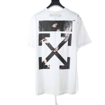 Off White Angel Oil Painting T-Shirt - OFW031