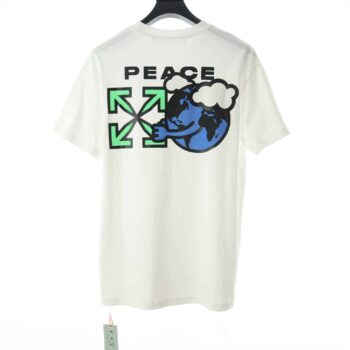 Off White Peace Worldwide Tee T-Shirt - OFW021