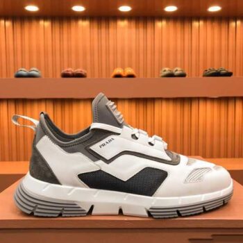 Prada Mesh Panel Low-Top Sneakers - Prd018