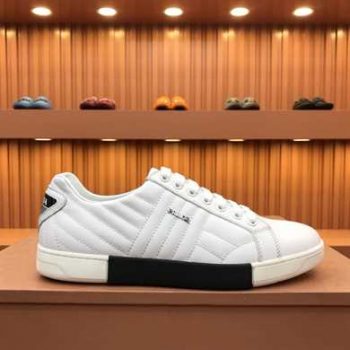 " Prada Quilted Leather Sneaker - Prd013"