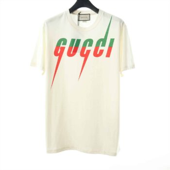 T-Shirt With Gucci Blade Print - GCS010