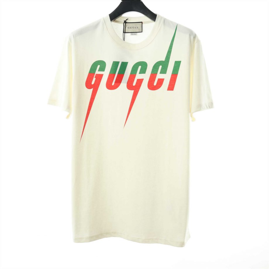 T-Shirt With Gucci Blade Print - GCS010