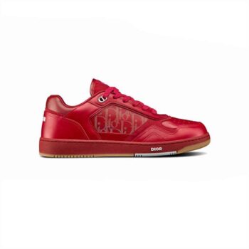 Dior World Tour B27 Low-Top Sneaker Red - Cdo074