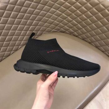 Givenchy Black Spectre Sock Sneakers - G05V