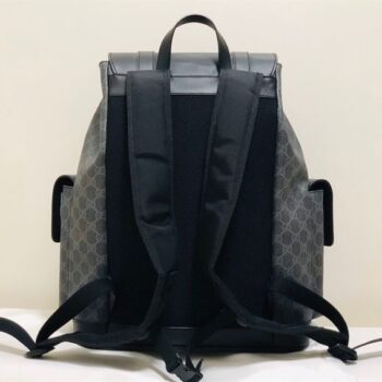 " Gucci Canvas GG Backpack in Black for Men"