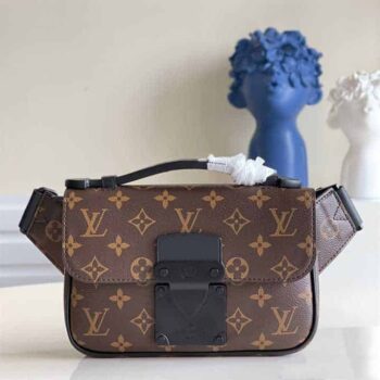 M45807 Louis Vuitton Monogram S Lock Sling Bag