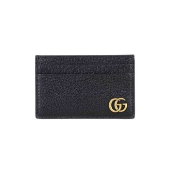 Gucci GG Marmont Card Holder In Black - WGS006