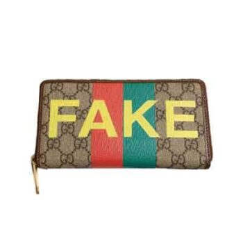 " Gucci Not Fake Logo Wallet - WGS013"