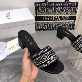 Christian Dior Dway Heeled Slide - DSD007