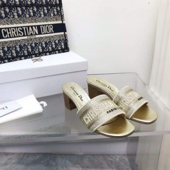Christian Dior Dway Heeled Slide - DSD008