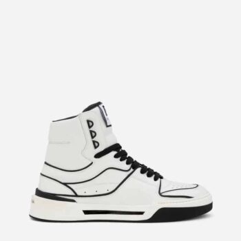 Calfskin nappa New Roma mid-top Sneakers - DG235