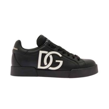 DOLCE & GABBANA Black Portofino Sneakers - DG252