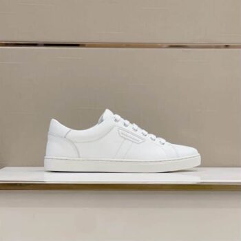 Dolce & Gabbana White Leather London Sneakers - DG244
