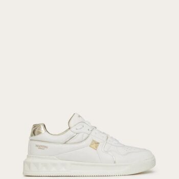 One Stud Low-Top Nappa Leather Sneaker - VLS008