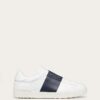 Open White Calfskin Sneaker - VLS029