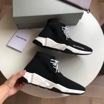 Balenciaga Speed Lace-Up Sneaker In Black - BB240