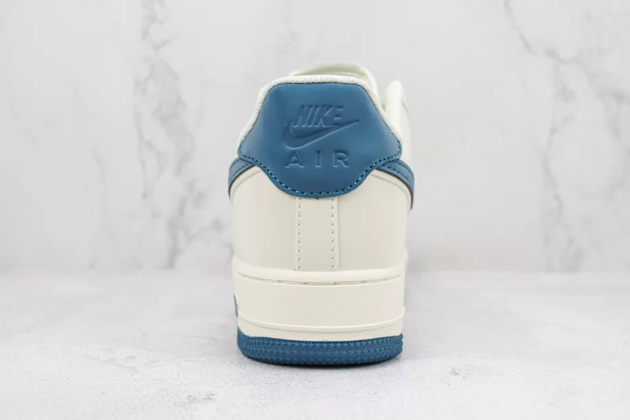 Nike Air Force 1 in White and Blue - AF009