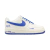 Nike Air Force 1 "Keep" in White and Blue - AF013